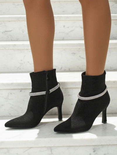 Bottines à talons aiguilles pour femmes Sorelia