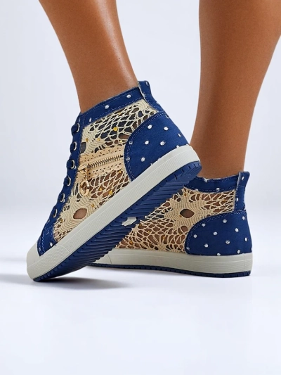 Royalfashion Baskets hautes pour femmes a'la Jeans