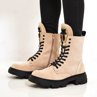 Bottes de travail pour femmes en éco-suède Royalfashion Moxox