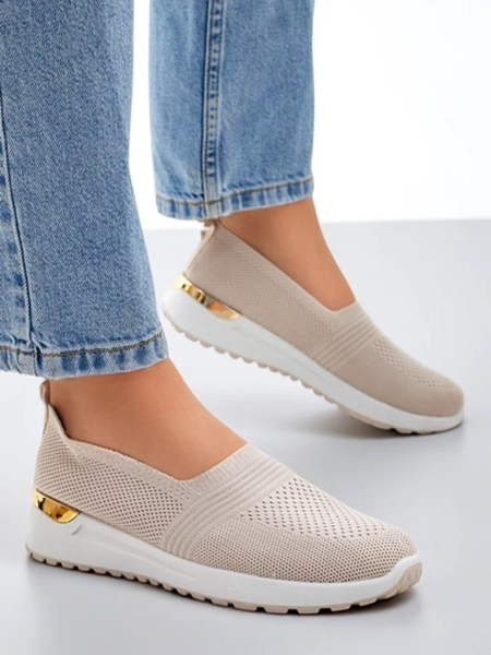 Royalfashion Chaussures à enfiler en tissu pour femmes Perfeti