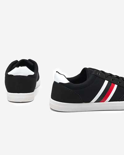 Chaussures de sport pour hommes noires Baskets Jerek - Footwear