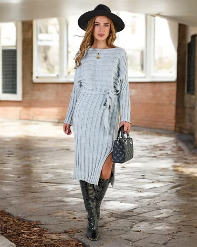 Royalfashion Robe pull pour femme