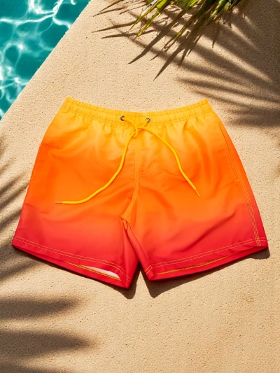 Royalfashion Short de sport ombre pour hommes avec filet de protection