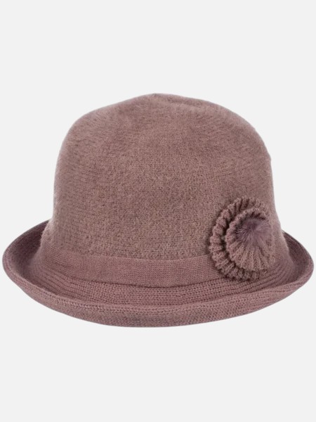 Chapeau melon pour femmes avec décoration Ruby Claire