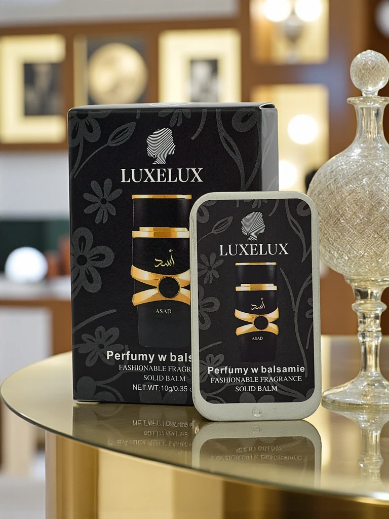 LUXELUX Aurelia Asad - Parfum de Luxe en Baume - Parfum Solide Longue Durée