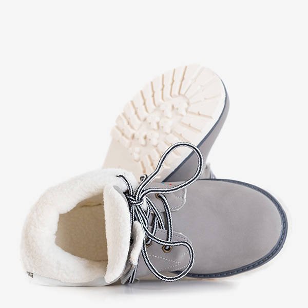 Bottes isolantes Tiptop gris pour garçon - Chaussures