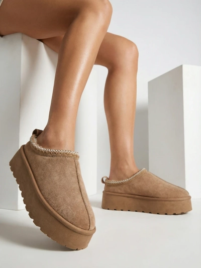 Royalfashion Bottes courtes Zommy a'la pour femmes Bottes de neige