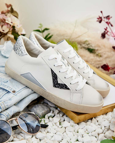 Royalfashion Baskets sportives pour femmes avec ornements Ginn