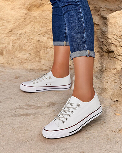 Royalfashion Baskets pour femmes avec lacets décoratifs Timi