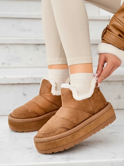 Royalfashion Femmes Zoeno bottes courtes a'la bottes de neige