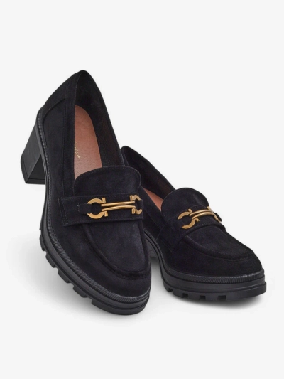 Royalfashion Mocassins à talons pour femmes Tollinge