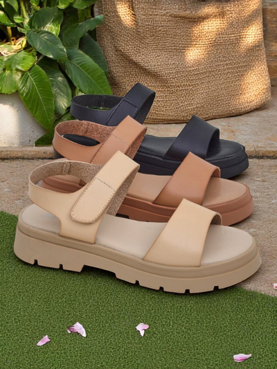 Royalfashion Sandales pour femmes avec une semelle plus épaisse Otvanna