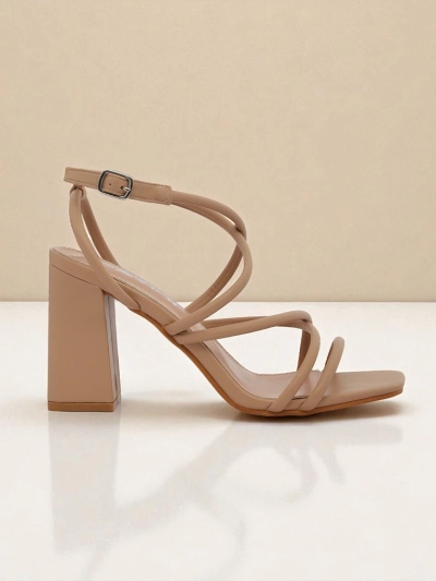 Sandales à talon bloc pour femme Royalfashion Elysia