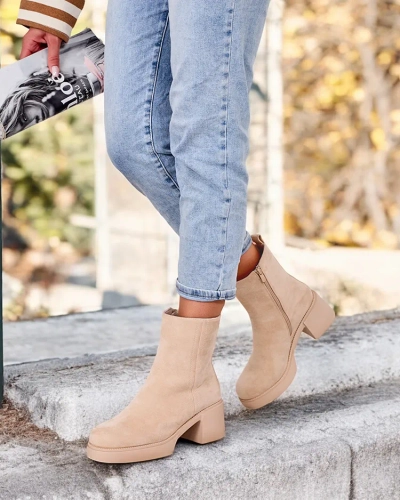 Royalfashion Bottes à talon aiguille Tratta pour femme