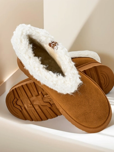 Bottes de neige pour femmes Royalfashion avec fourrure Rovvoy