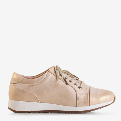 OUTLET Chaussures de sport femme dorées Theliel - Footwear