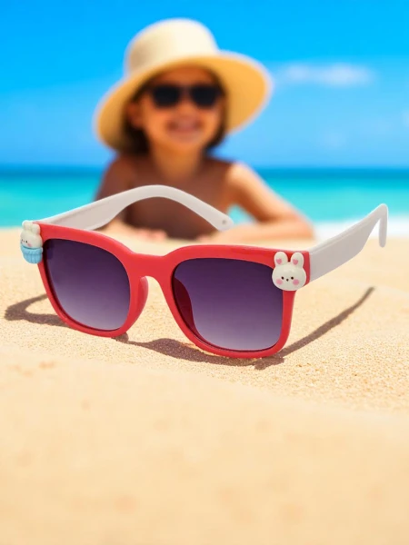 Royalfashion Lunettes de soleil pour enfants avec décorations Sunny Sparkle