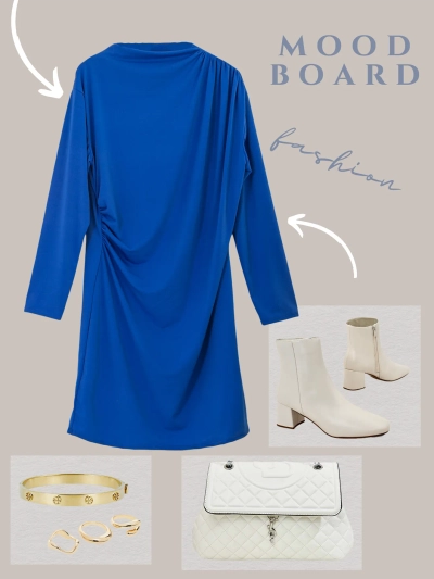 Robe en tissu pour femmes de Royalfashion