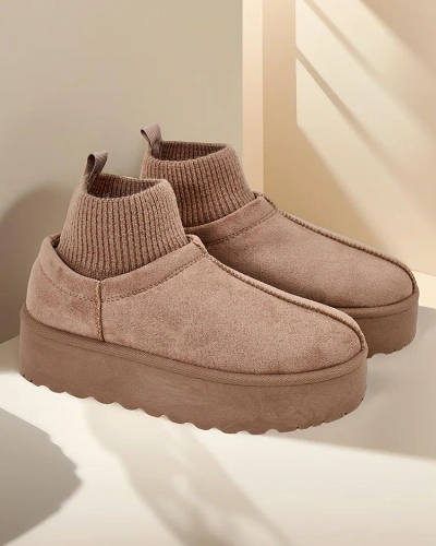 Bottes de neige courtes femme Royalfashion Vevello