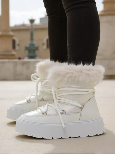 Royalfashion Bottes de neige pour femmes Melioz