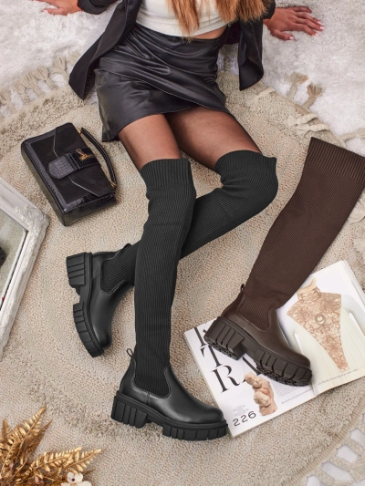 Bottes à enfiler pour femmes Obsidian Rose