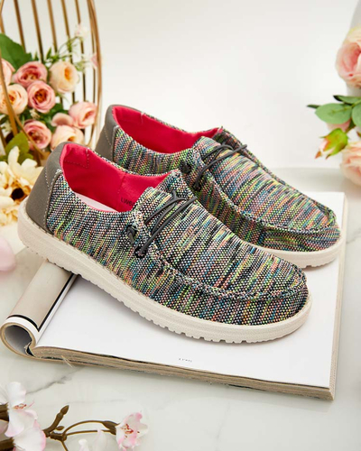 Royalfashion Femmes Seleptes Demi chaussures à lacets