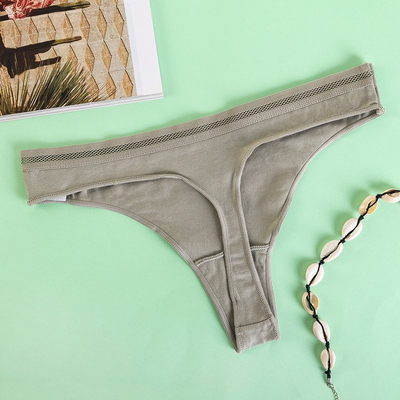 Tongs à motifs pour femmes, 3 / paquet - Sous-vêtements