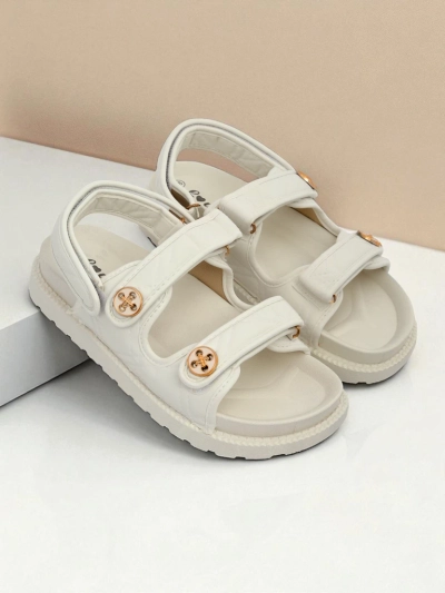 Royalfashion Sandales pour femmes à semelle épaisse Vivere