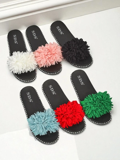 Royalfashion Sandales plates pour femmes Flora Blide