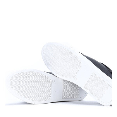 Sneakers noires avec zircone cubique sur la pointe Lilly - Footwear