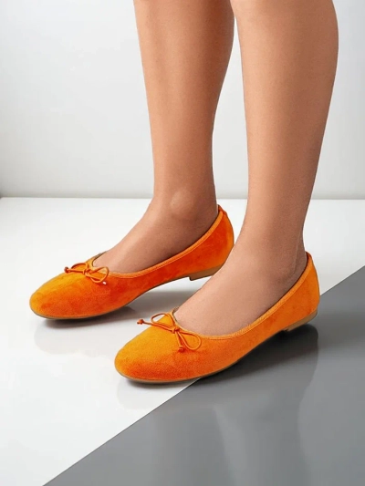 Royalfashion Ballerines pour femmes avec un nœud Zaame