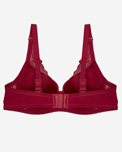 Soutien-gorge pour femmes marron avec dentelle- Lingerie