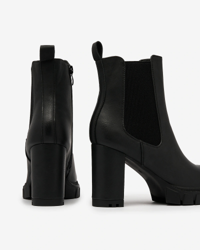 Royalfashion Bottes à talons hauts pour femmes Seihay