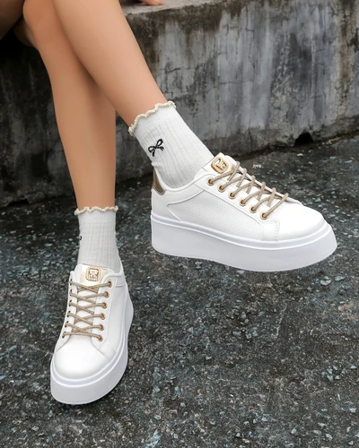 Baskets sportives Royalfashion pour femmes avec lacets décoratifs Eone