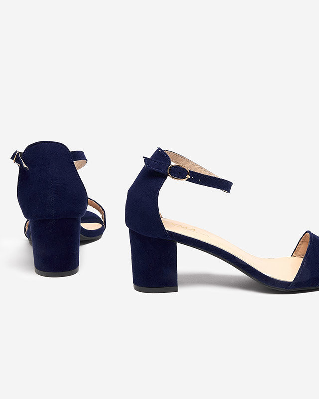 OUTLET Sandales femme bleu marine sur le poteau Nelino - Footwear