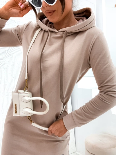 Royalfashion Robe Mini en Coton pour Femme