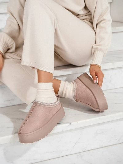 Royalfashion Bottes courtes Zommy a'la pour femmes Bottes de neige