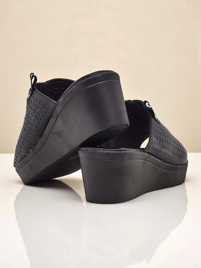 Royalfashion Sandales compensées pour femmes Luna Wedge
