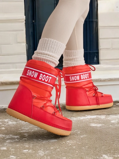 Bottes de neige pour femmes Royalfashion avec revers Soblesia