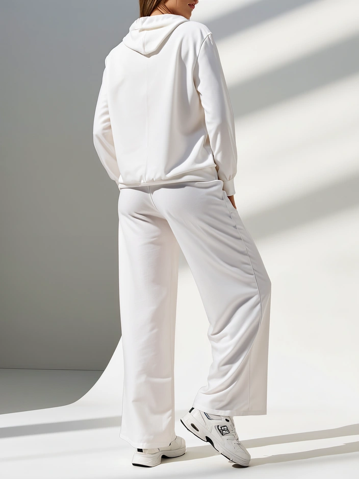 Royalfashion Ensemble décontracté en viscose pour femme