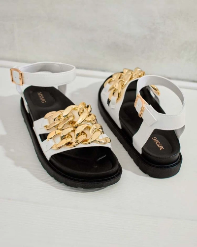 Royalfashion Sandales Leo en éco-cuir pour femme