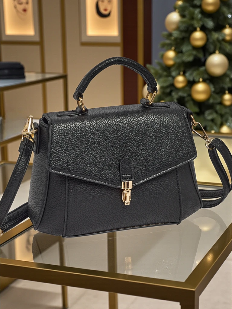 Petit sac à main pour femmes en cuir écologique Fioren