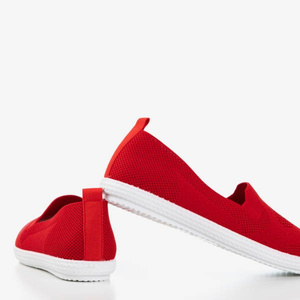 Chaussures de sport rouges Slip On Laurita - Chaussures 1