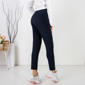 Pantalon de jogging femme bleu marine - Vêtements