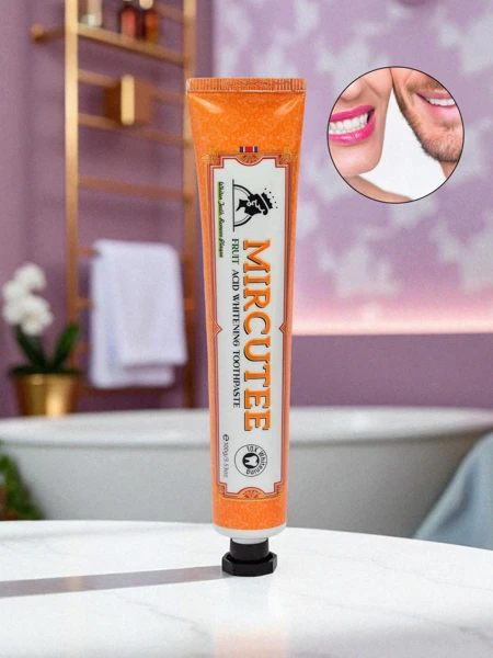 Dentifrice blanchissant goût fruité