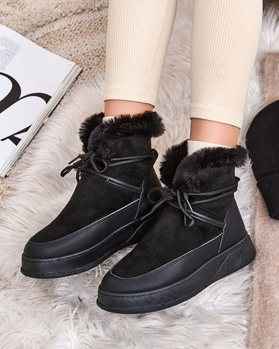Royalfashion Bottes de neige pour femme Lesiasob