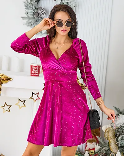 Robe Royalfashion pour femmes avec strass