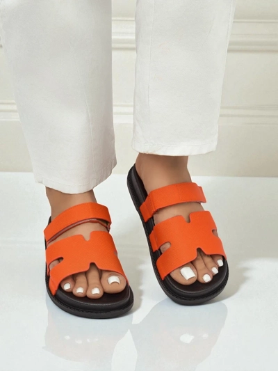 Sandales en éco-cuir pour femme Royalfashion ReppiFlex