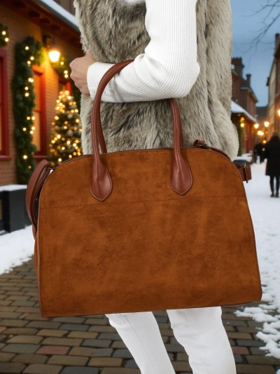 Sac à main shopper pour femmes en éco-daim Dorelle