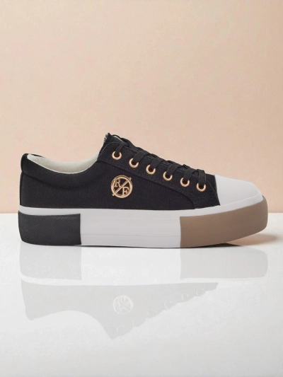 Baskets Aurelio Canvas femme noires